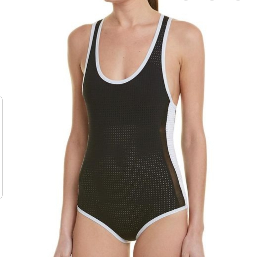 Blanc Noir Arabesque Bodysuit